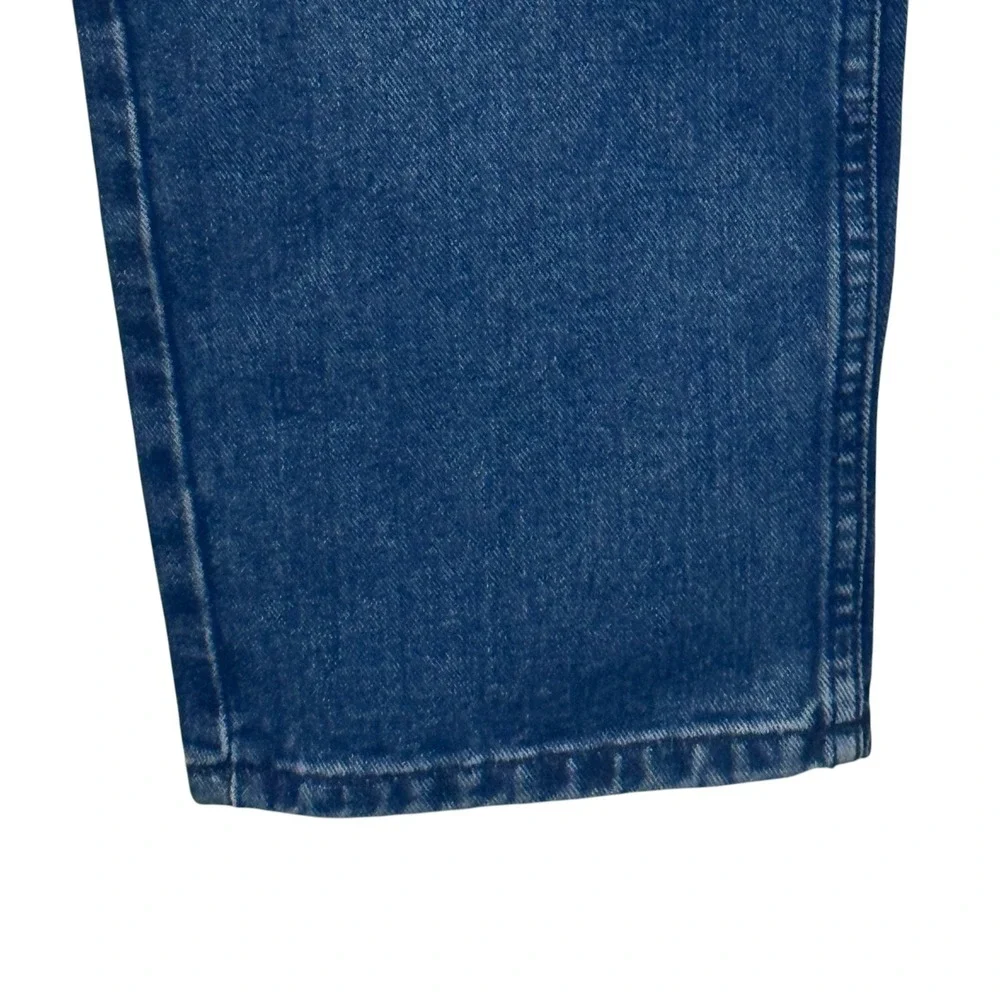 Hickey Freeman Womens Jeans Straight Fit Midnight Blue Denim Cotton 28X30 NWT